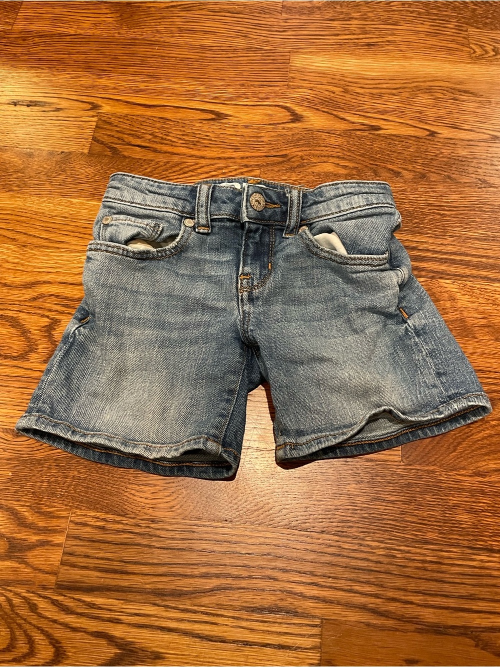 Peek Girls' Light Blue Denim Shorts